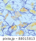 Blue alcohol ink seamless pattern. Modern design. Alcohol ink illustration repeat pattern. 88015813