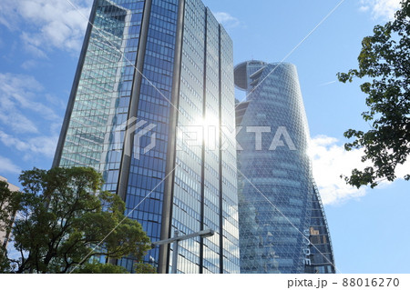 2つの超高層ビル（名古屋三井ビルディング北館、名古屋スパイラルタワーズ　愛知県 名古屋市 名駅） 88016270