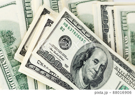a united states of america old dollar banknotes background 88016906