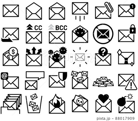 メールアイコンセット 88017909