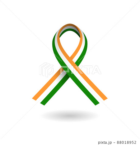 National tricolor ribbon of India 88018952