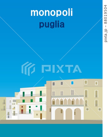 モノポリ　monopoli　プーリア　puglia　ポルトヴェッキオ　porto　vecchio 88019504