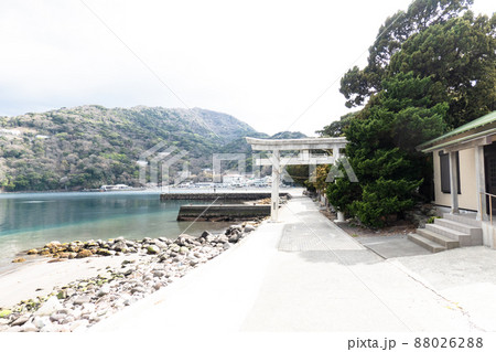 「大瀬神社」大瀬崎 伊豆半島 沼津市 静岡県 「大瀬神社」大瀬崎 伊豆半島 沼津市 静岡県 88026288