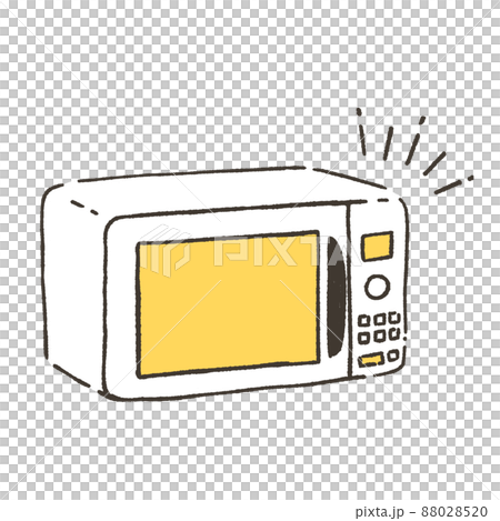 電子レンジのイラスト 88028520