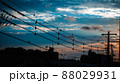 夏の夕焼け 88029931