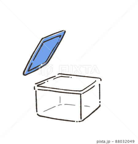 タッパーのイラスト 88032049