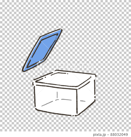 タッパーのイラスト 88032049