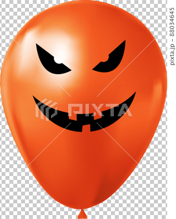 Funny balloon for Halloween isolated 88034645