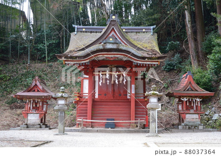 境内社「比叡神社」（談山神社／奈良県桜井市多武峰） 88037364