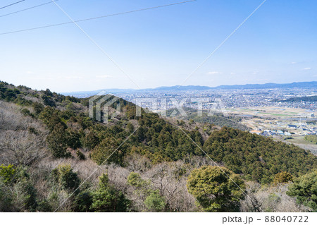 東山(松明峠)の登山道から見た景色(愛知県豊橋市) 東山(松明峠)の登山道から見た景色(愛知県豊橋市) 88040722