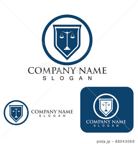 justice law Logo Template 88043069
