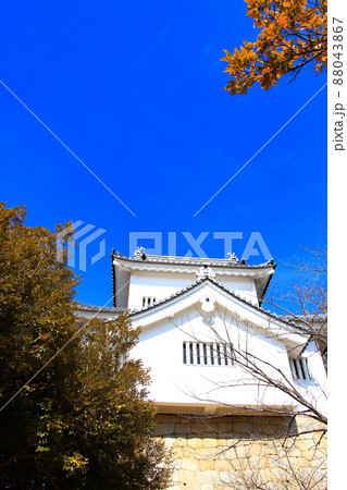 愛知県豊田市、挙母城復興隅櫓の風景 愛知県豊田市、挙母城復興隅櫓の風景 88043867