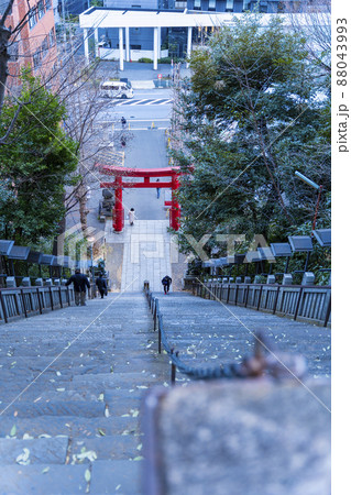 徳川家康公の命により防火の神様として祀られた東京都港区にある「愛宕神社」 88043993
