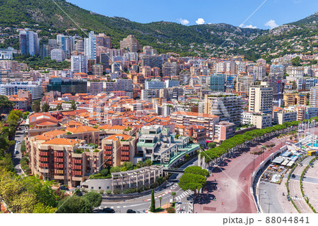 Monte Carlo serial view on a sunny summer day 88044841