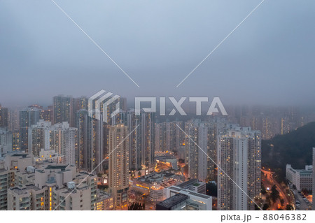 The Hang Hau district in Tseung Kwan O, Hong Kong 15 March 2022 The Hang Hau district in Tseung Kwan O, Hong Kong 15 March 2022 88046382