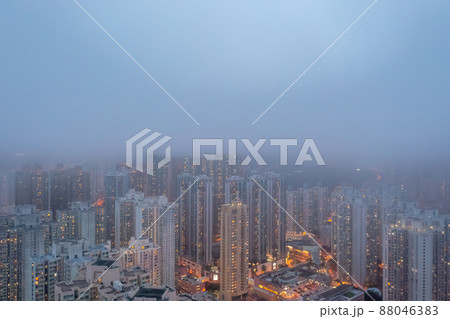 The Hang Hau district in Tseung Kwan O, Hong Kong 15 March 2022 88046383