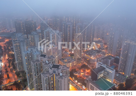 The Hang Hau district in Tseung Kwan O, Hong Kong 15 March 2022 88046391