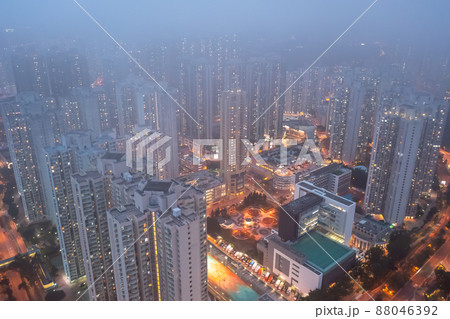 The Hang Hau district in Tseung Kwan O, Hong Kong 15 March 2022 The Hang Hau district in Tseung Kwan O, Hong Kong 15 March 2022 88046392