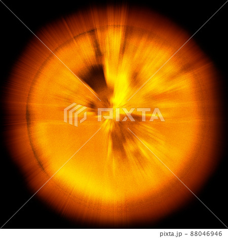 Yellow sun planet star Yellow sun planet star 88046946