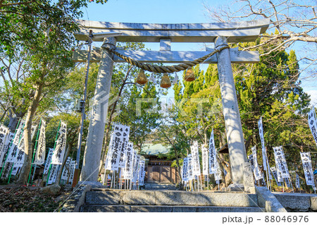 愛知県　南知多町　羽豆神社の境内 88046976