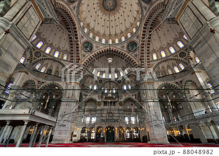 Fatih Mosque, a public Ottoman mosque in the Fatih district of Istanbul, Turkey Fatih Mosque, a public Ottoman mosque in the Fatih district of Istanbul, Turkey 88048982