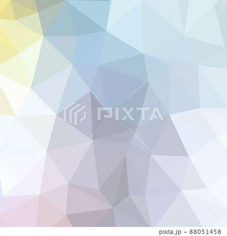 Multicolor polygonal illustration consisting of triangles. Geometric background in origami style with gradient. Triangular design for your business. Rainbow, the image of the spectrum. Polygon style 88051458