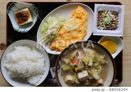青森の豚汁定食(青森県) 青森の豚汁定食(青森県) 88056204