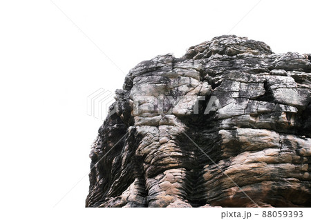 rock isolate on white background rock isolate on white background 88059393