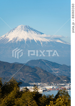 【静岡県】　日本平　富士山　 88060360