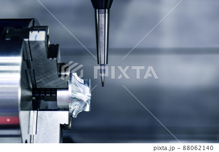 The 5-axis CNC mills machines for design configuration that utilizes a swivel head machine table and flush with the surface metalworking industrial 88062140