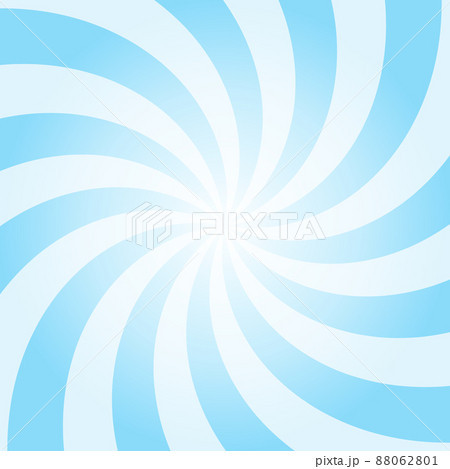 渦巻模様の背景 正方形 ブルーのイラスト素材 [88062801] - PIXTA