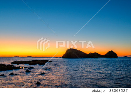 海辺の夕景 海辺の夕景 88063527