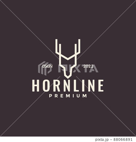 line minimalist head animal deer logo design, vector graphic symbol icon illustration creative idea line minimalist head animal deer logo design, vector graphic symbol icon illustration creative idea 88066891