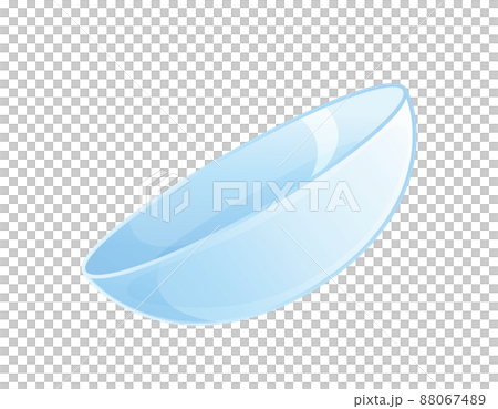 コンタクトレンズ　ベクターイラスト 88067489
