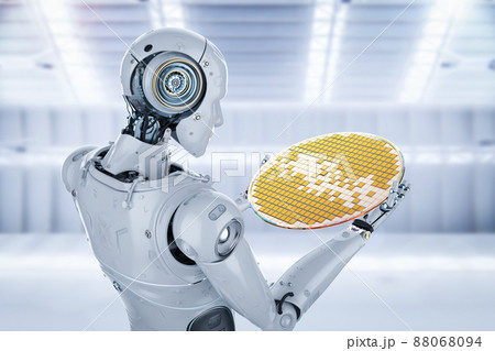 Semiconductor manufacturing with robotic arms Semiconductor manufacturing with robotic arms 88068094