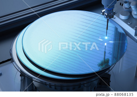 Semiconductor manufacturing with robotic arms 88068135