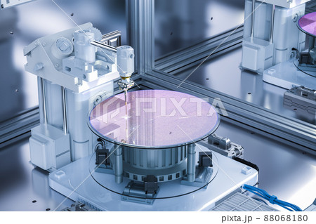 Semiconductor manufacturing with robotic arms Semiconductor manufacturing with robotic arms 88068180