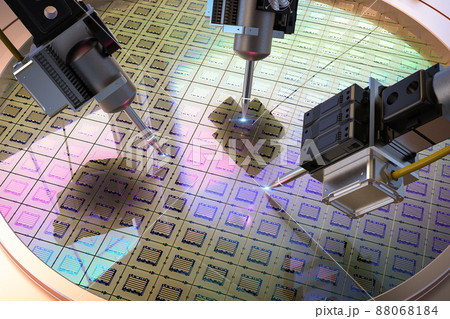 Semiconductor manufacturing with robotic arms 88068184