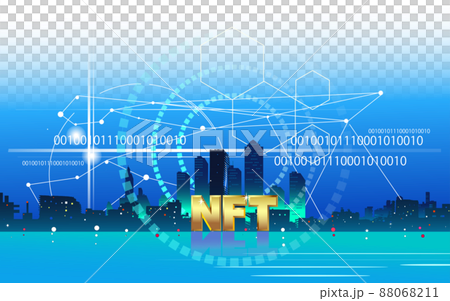 NFTなど暗号資産やブロックチェーンの仕組み NFTなど暗号資産やブロックチェーンの仕組み 88068211