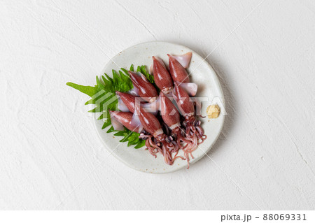 新鮮なホタルイカ 88069331