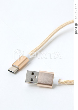 ケーブル, USBケーブル, USB, OA機器, デジタル, パソコン, ビジネス, 接続 ケーブル, USBケーブル, USB, OA機器, デジタル, パソコン, ビジネス, 接続 88069387
