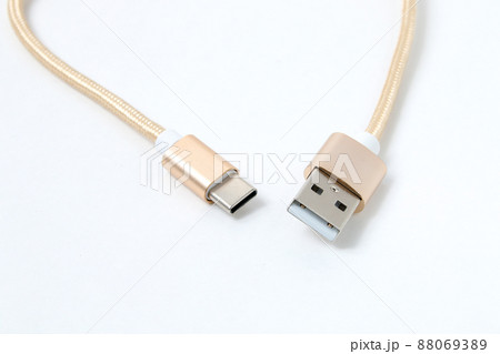 ケーブル, USBケーブル, USB, OA機器, デジタル, パソコン, ビジネス, 接続 ケーブル, USBケーブル, USB, OA機器, デジタル, パソコン, ビジネス, 接続 88069389