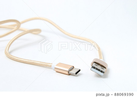 ケーブル, USBケーブル, USB, OA機器, デジタル, パソコン, ビジネス, 接続 ケーブル, USBケーブル, USB, OA機器, デジタル, パソコン, ビジネス, 接続 88069390