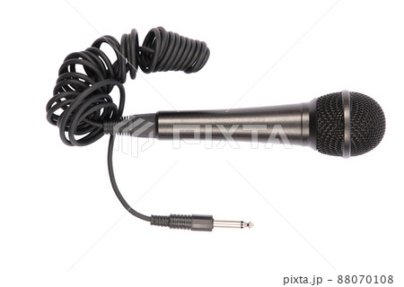 microphone isolated on white background 88070108