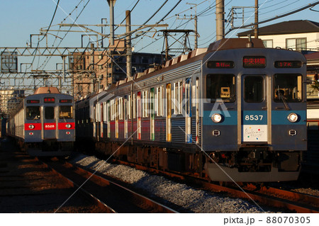 ［DT］東急田園都市線8500系（青帯：Bunkamura号） 88070305