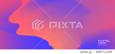 abstract vector background Soft pastel gradation bright creative ideas 88071294