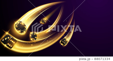 3D Rendering Casino Background Design Vector illustration of colorful casino poker chips in dark background. 3D Rendering Casino Background Design Vector illustration of colorful casino poker chips in dark background. 88071334