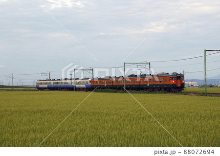 終焉近い越後線115系6両 88072694