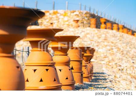 森将軍塚古墳の埴輪【長野県】 88074401