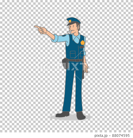 Police officers to watch out for traffic violations 88074595
